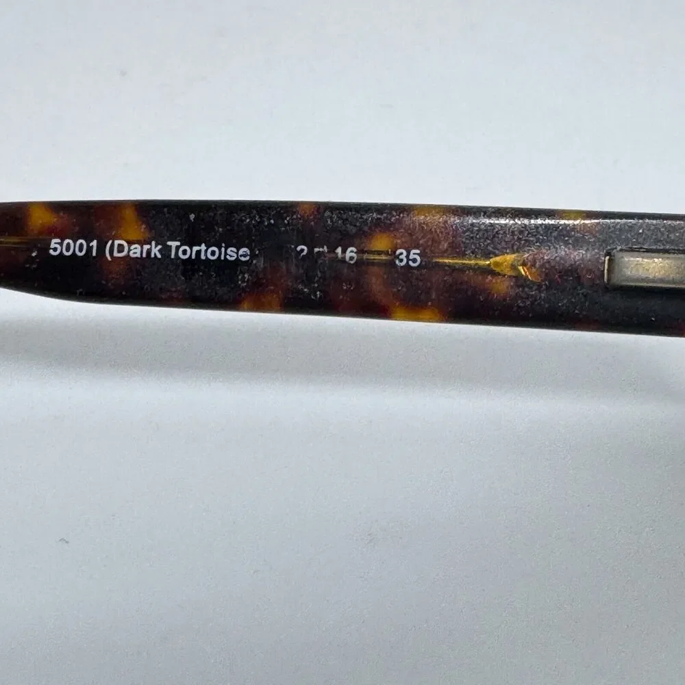 Coach Brooklyn HC 6040 5001 Dark Tortoise Brown Eyeglasses Frames 52-16‎ H15989